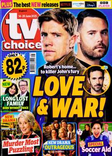 Tv Choice England Magazine Issue NO 25