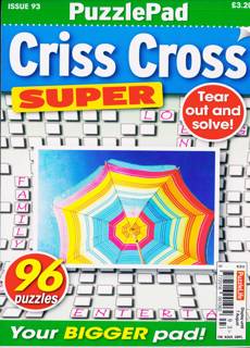 Puzzlelife Criss Cross Super Magazine Issue NO 93
