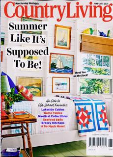 Country Living Usa Magazine Issue JUN-JUL