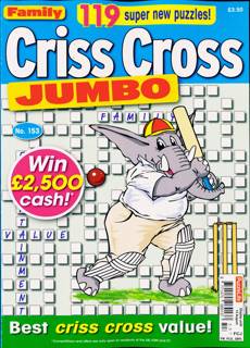 Family Criss Cross Jumbo Magazine Issue NO 153