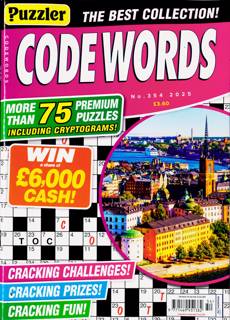 Puzzler Codewords Magazine Issue NO 354