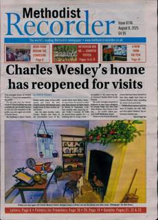 Methodist Recorder Magazine Issue 08/08/2025