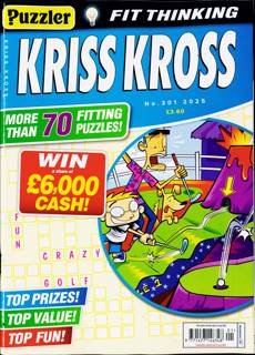 Puzzler Kriss Kross Magazine Issue NO 301