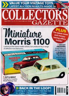 Collectors Gazette Magazine Issue AUG 25