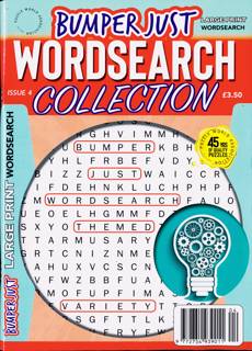 Bumper Just Wordsearch Coll Magazine Issue ONE SHOT
