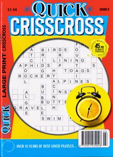 Quick Criss Cross Magazine Issue NO 3
