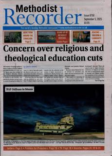 Methodist Recorder Magazine Issue 05/09/2025