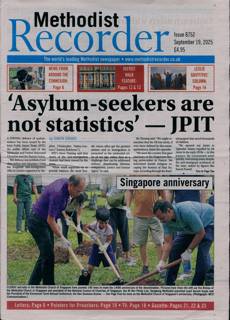 Methodist Recorder Magazine Issue 19/09/2025