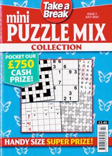 Tab Mini Puzzle Mix Coll Magazine Issue NO 7
