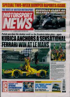 Motorsport News Magazine Issue 19/06/2025