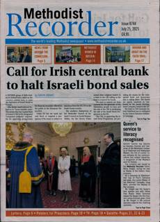 Methodist Recorder Magazine Issue 25/07/2025