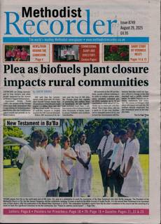 Methodist Recorder Magazine Issue 29/08/2025