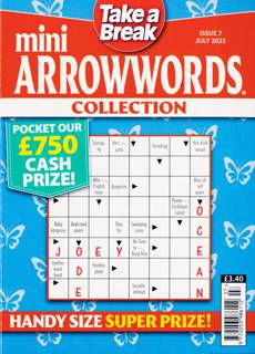 Tab Mini Arrowwords Coll  Magazine Issue NO 7