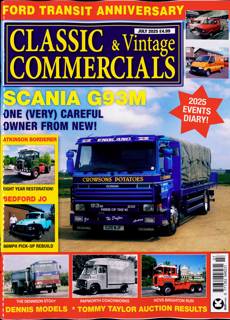 Classic & Vintage Commercial Magazine Issue JUL 25