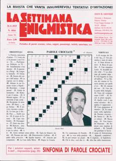 La Settimana Enigmistica Magazine Issue NO 4866