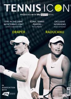 Tennis Icons Magazine Issue ONE SHOT