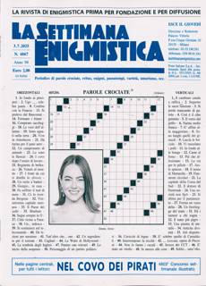 La Settimana Enigmistica Magazine Issue NO 4867