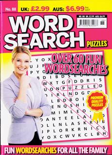 Wordsearch Puzzles Magazine Issue NO 88