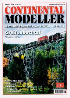 Continental Modeller Magazine Issue AUG 25
