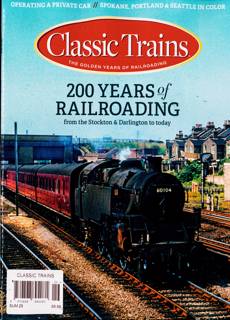 Classic Trains Magazine Issue SUMMER