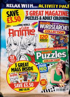 Relax With Activity Pack Magazine Issue NO 1