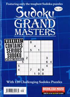 Sudoku Grandmaster Magazine Issue NO 229