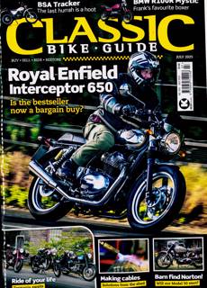 Classic Bike Guide Magazine Issue JUL 25
