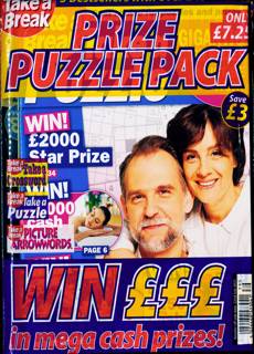 Tab Prize Puzzle Pack Magazine Issue NO 79