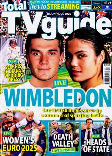 Total Tv Guide England Magazine Issue NO 27