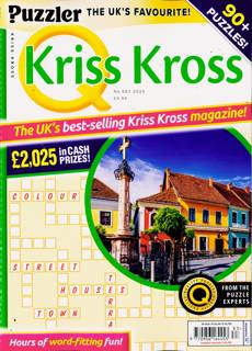 Puzzler Q Kriss Kross Magazine Issue NO 583