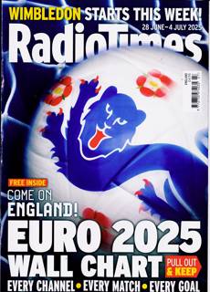 Radio Times England Magazine Issue 28/06/2025