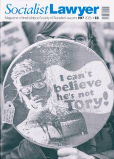 Socialist Lawyer Magazine Issue NO97
