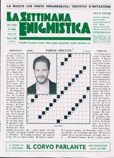 La Settimana Enigmistica Magazine Issue NO 4868