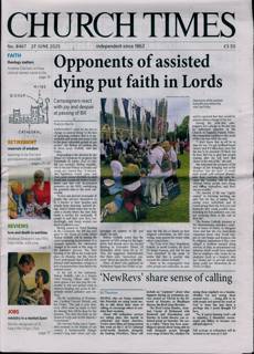 Church Times Magazine Issue 27/06/2025