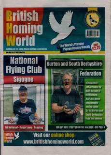 British Homing World Magazine Issue NO 7792