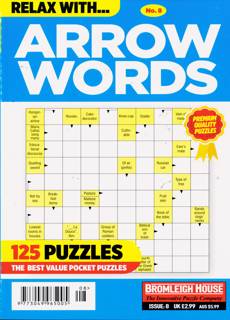 Relax With Arrow Words Magazine Issue NO 8