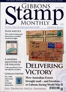 Gibbons Stamp Monthly Magazine Issue AUG 25