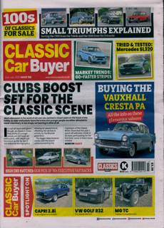 Classic Car Buyer Magazine Issue 02/07/2025