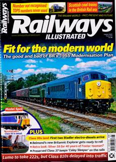 Railways Illustrated Magazine Issue AUG 25
