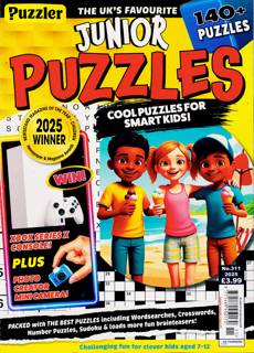 Puzzler Q Junior Puzzles Magazine Issue NO 311