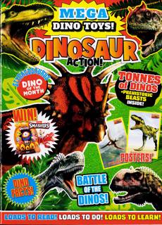 Dinosaur Action Magazine Issue NO 197