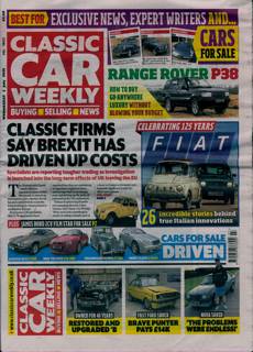 Classic Car Weekly Magazine Issue 02/07/2025
