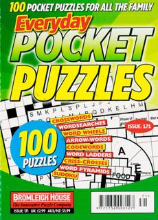 Everyday Pocket Puzzle Magazine Issue NO 171