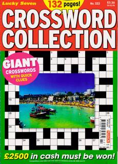 Lucky Seven Crossword Coll Magazine Issue NO 322