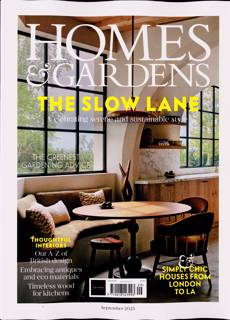 Homes And Gardens Magazine Issue SEP 25