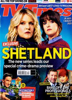Tv Times England Magazine Issue 26/07/2025