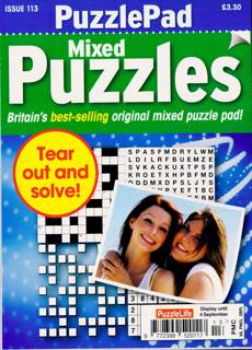 Puzzlelife Ppad Puzzles Magazine Issue NO 113