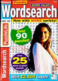 Family Wordsearch Magazine Issue NO 423
