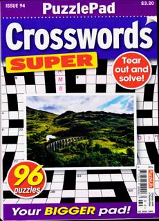 Puzzlelife Crossword Super Magazine Issue NO 94