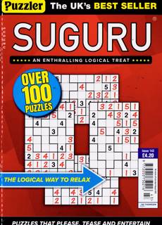 Puzzler Suguru Magazine Issue NO 143